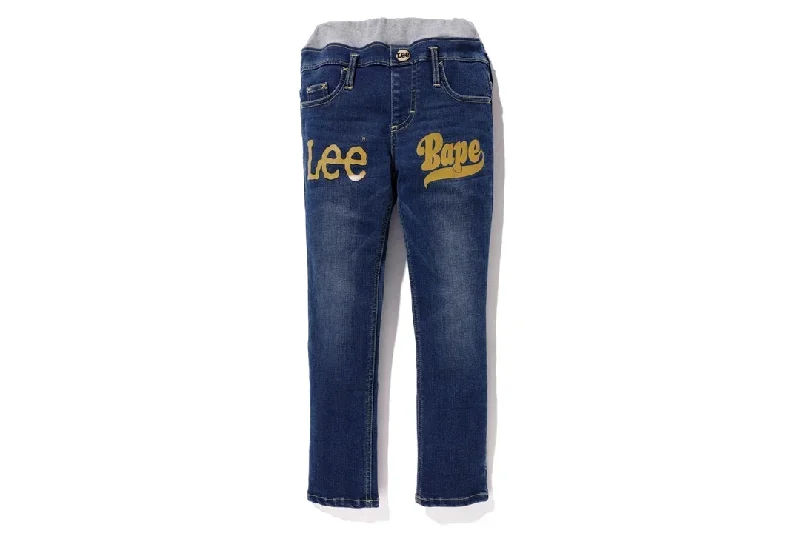 【 BAPE X LEE 】DAMAGE DENIM PANTS