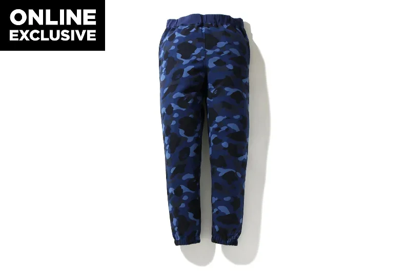 COLOR CAMO SWEAT PANTS