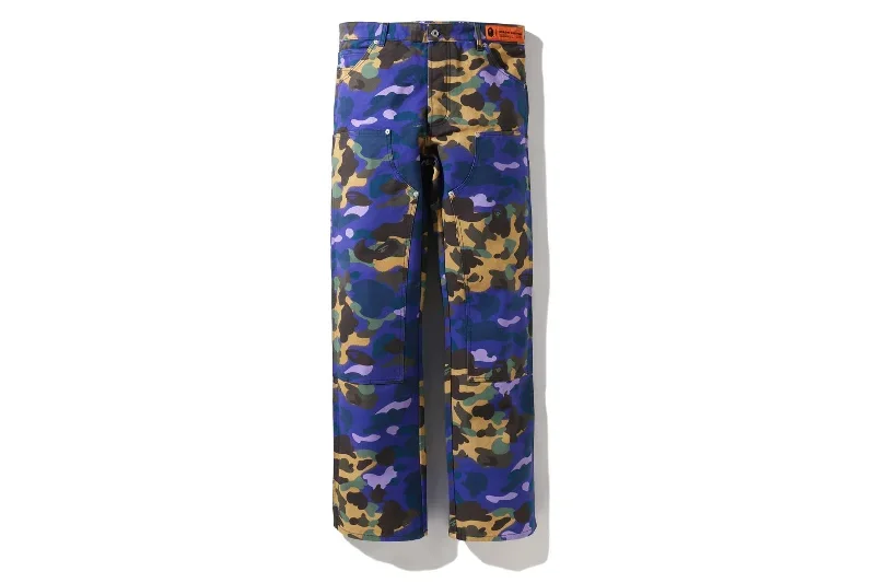 【 BAPE X HERON PRESTON 】MIX 1ST CAMO DUCK PAINTER PANTS