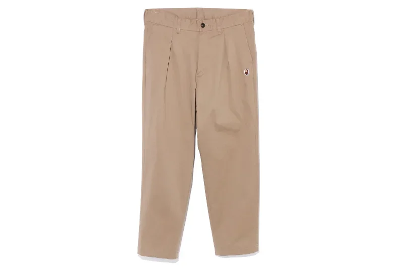 ONE POINT LOOSE FIT CHINO PANTS