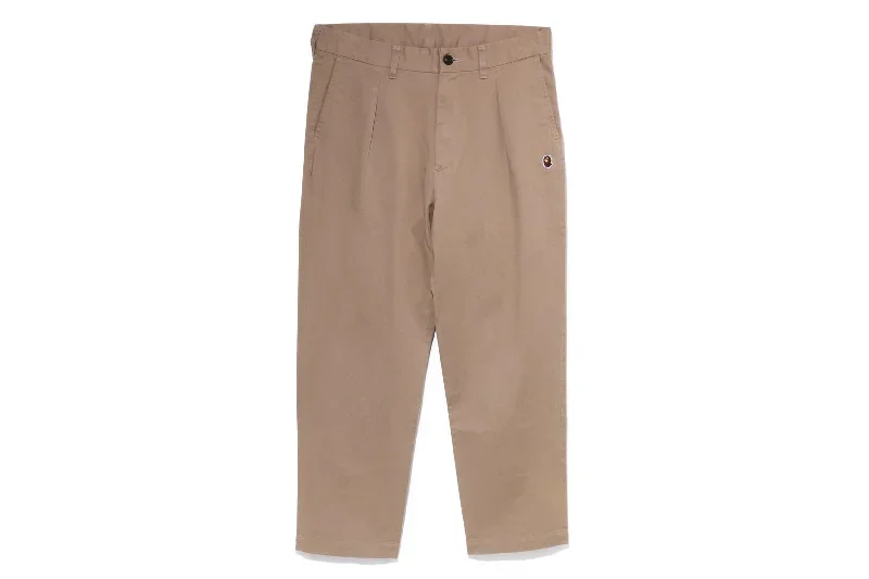 ONE POINT LOOSE FIT CHINO PANTS