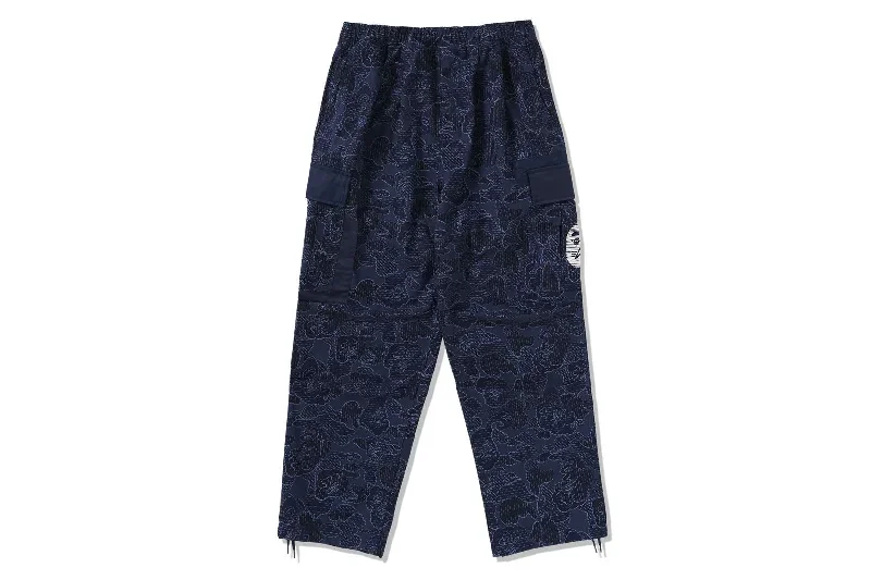 【 BAPE X ALPHA INDUSTRIES 】6-POCKET PANTS