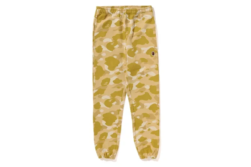 COLOR CAMO SWEAT PANTS