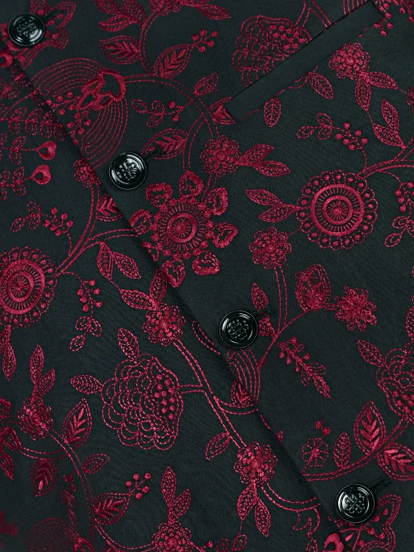 black-maroon-embroidered-sartoria-waistcoat