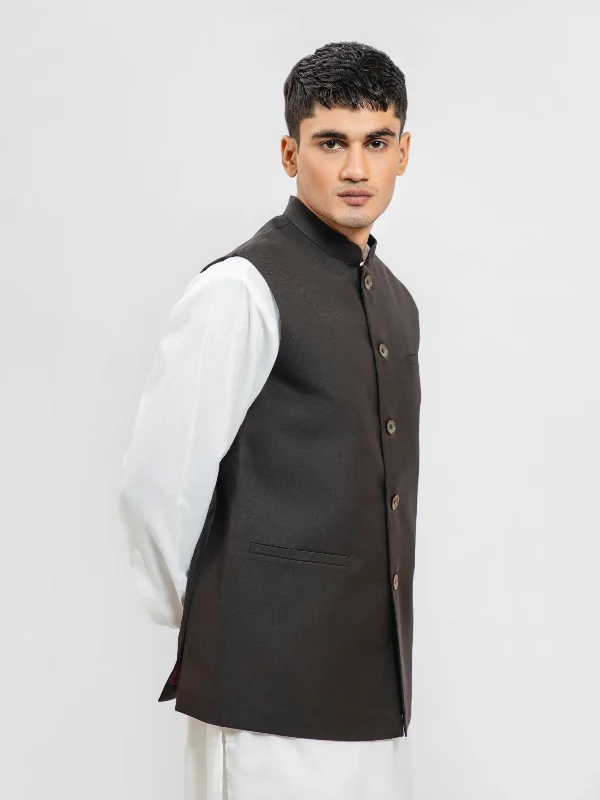 dark-brown-formal-waistcoat