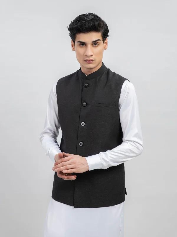 Dark Grey Formal Waistcoat