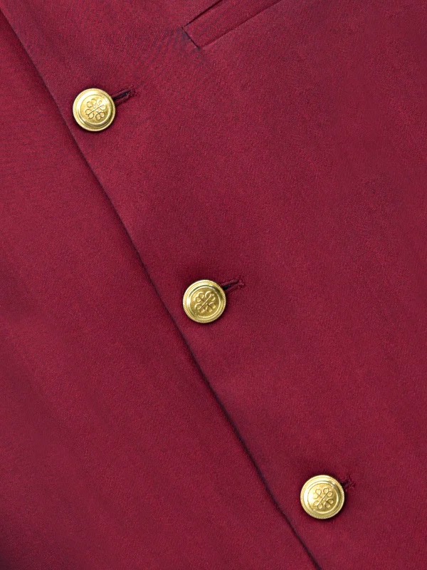 maroon-silk-waistcoat