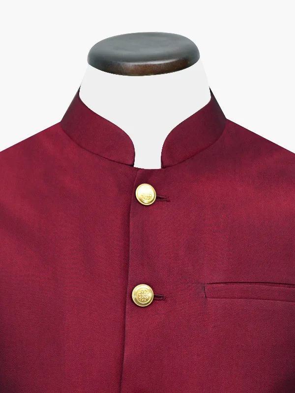 maroon-silk-waistcoat