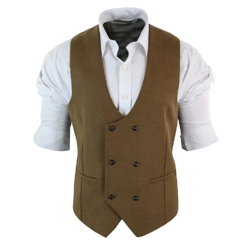 mens-double-breasted-felt-tweed-vintage-retro-classic-waistcoat-slim-fit-herringbone