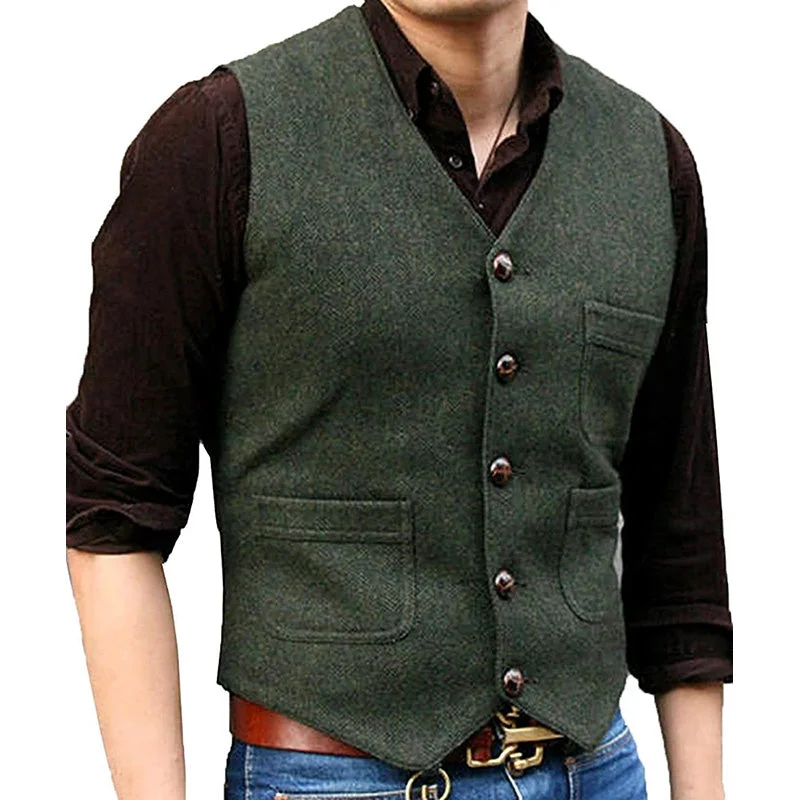 mens-herringbone-v-neck-suit-vest-44249041m