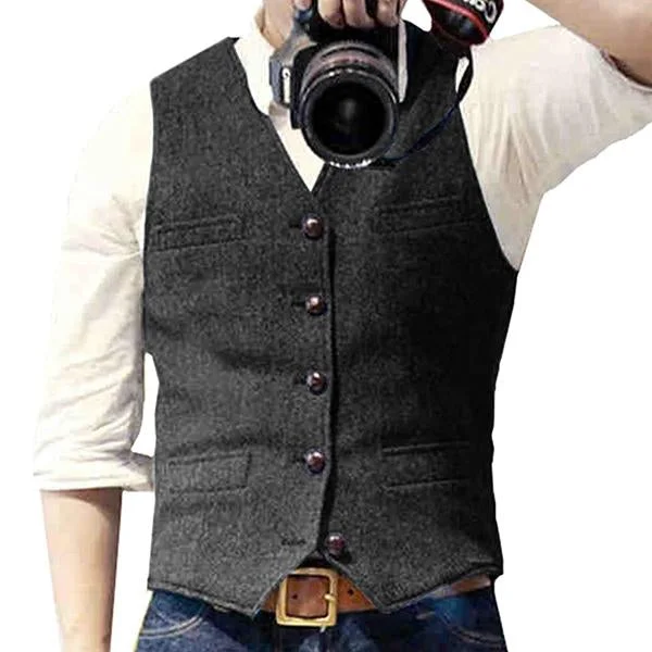 mens-herringbone-v-neck-suit-vest-60649855m