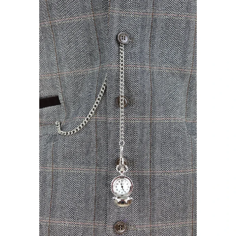 mens-tweed-check-waistcoat-with-pocket-watch