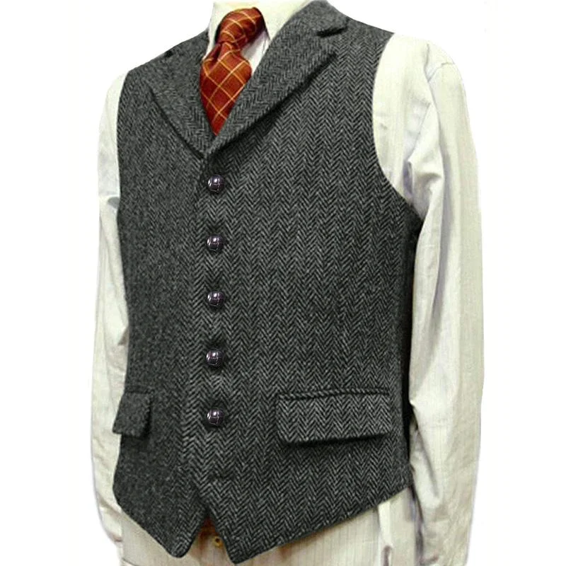 mens-vintage-lapel-herringbone-single-breasted-suit-vest-96979880m