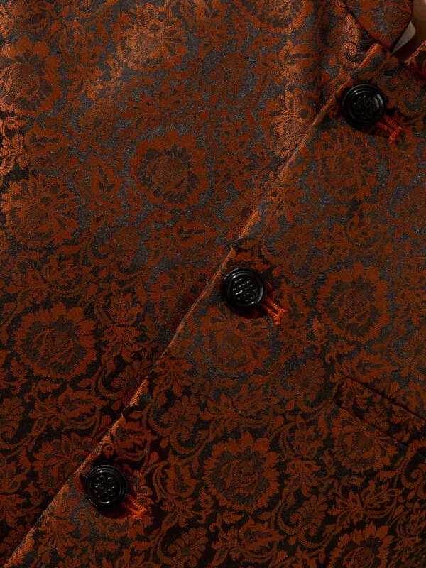 rusty-orange-floral-patterned-waistcoat-1