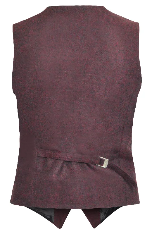 tweed-burgundy-slim-fit-shawl-collar-suit-vest