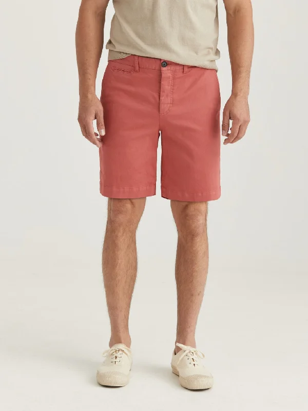 JEFFERY CHINO SHORTS Rød