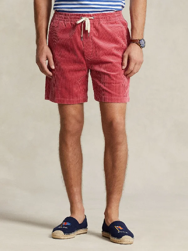 POLO PREPSTER CORDUROY SHORTS Rød