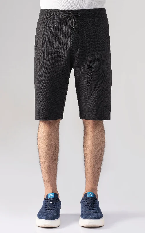 pique-terry-knit-short-black