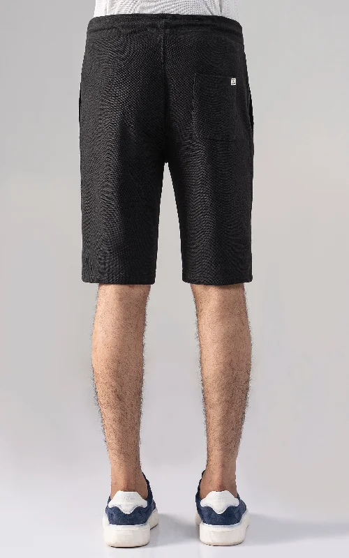 pique-terry-knit-short-black