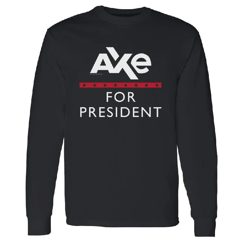 Billions Axe For President Adult Long Sleeve T-Shirt