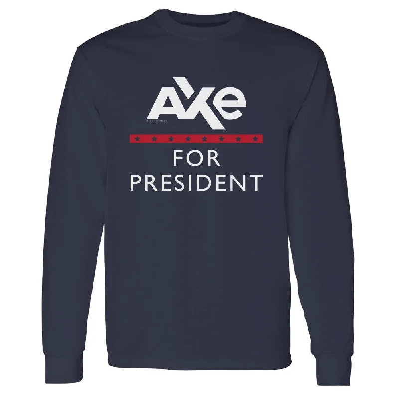 billions-axe-for-president-adult-long-sleeve-t-shirt