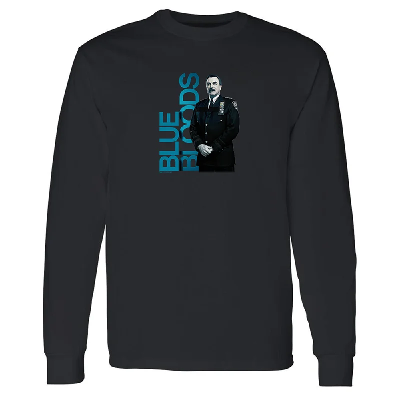 Blue Bloods  Frank Reagan Adult Long Sleeve T-Shirt