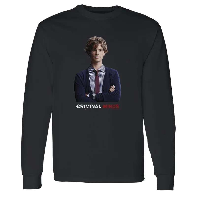 Criminal Minds Spencer Reid Adult Long Sleeve T-Shirt