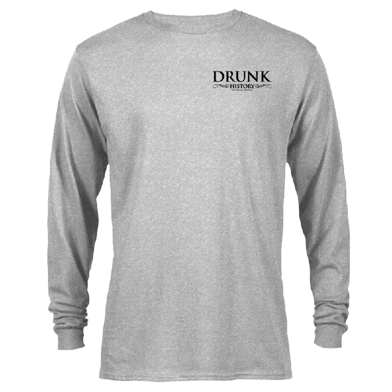 drunk-history-logo-adult-long-sleeve-t-shirt