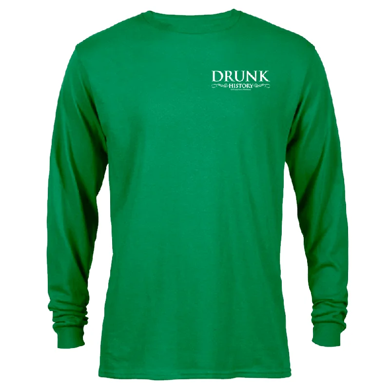 drunk-history-logo-adult-long-sleeve-t-shirt