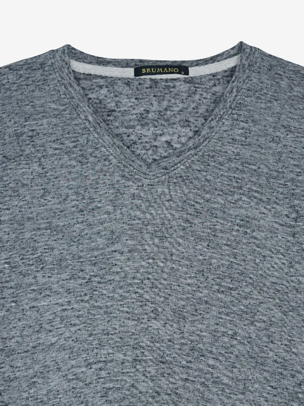 grey-light-weight-v-neck-t-shirt