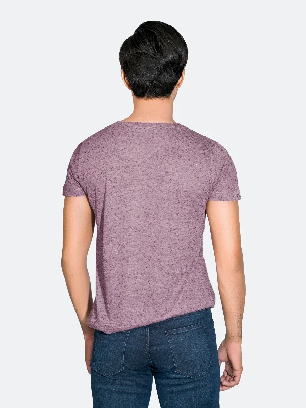 maroon-light-weight-v-neck-t-shirt