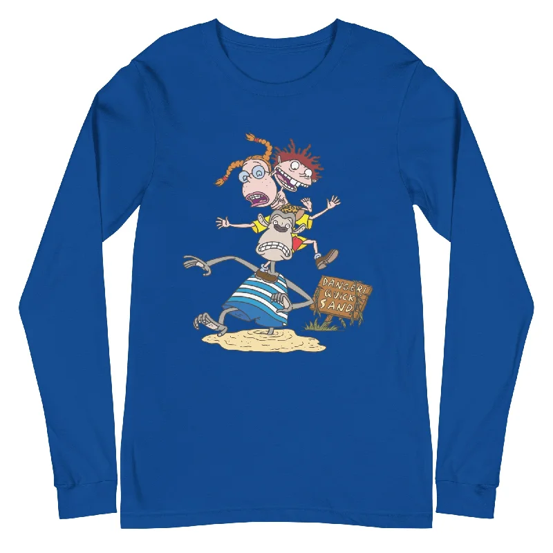 The Wild Thornberrys Danger Quicksand Adult Long Sleeve T-Shirt