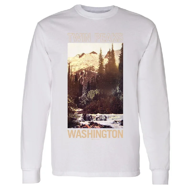 Twin Peaks Picturesque Postcard Adult Long Sleeve T-Shirt