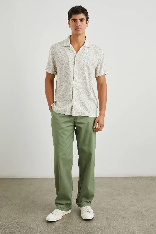 AMALFI SHIRT - PAINTED TILE KHAKI