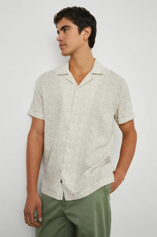 AMALFI SHIRT - PAINTED TILE KHAKI