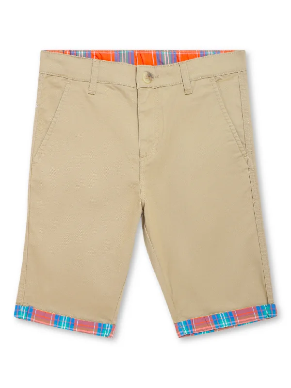 Cantabil Boys Khaki Shorts