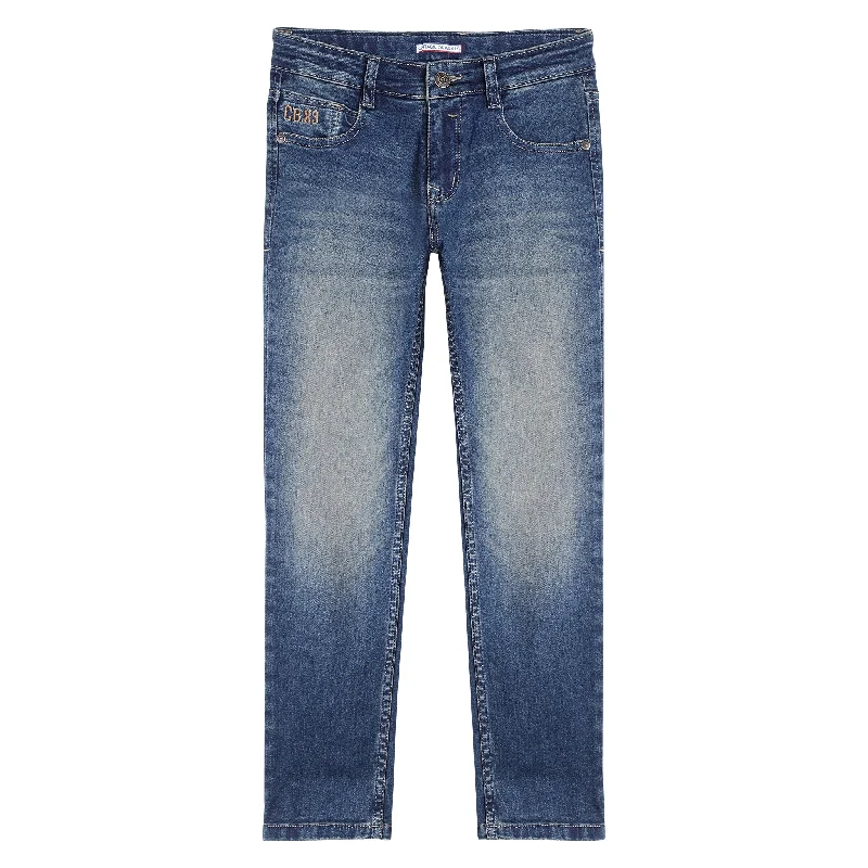 Cantabil Boys Light Blue CLean Look Jeans