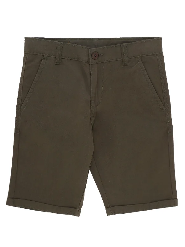 Cantabil Boys Olive Shorts