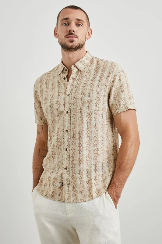 CARSON SHIRT - CHERUB SPRING OCHRE