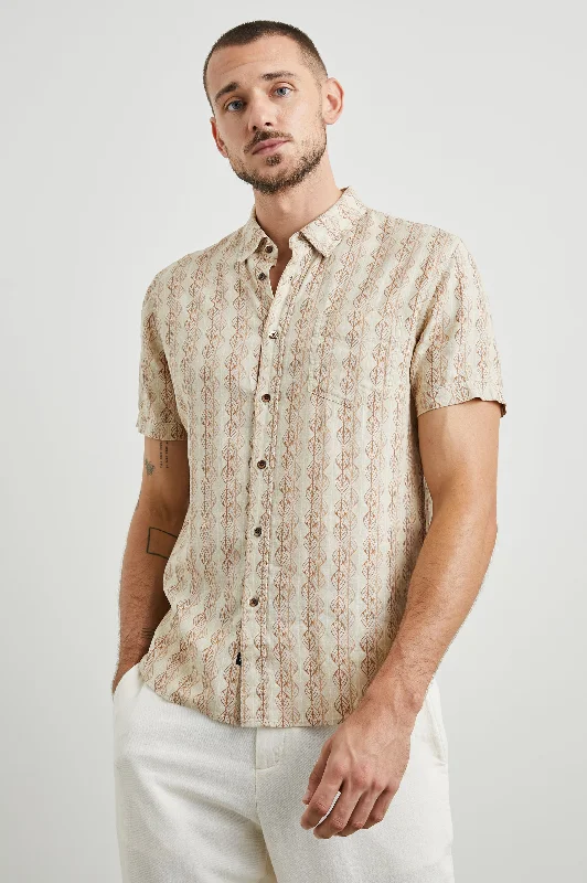 CARSON SHIRT - CHERUB SPRING OCHRE