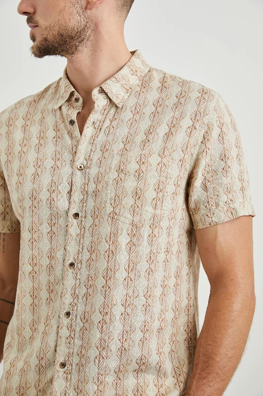 CARSON SHIRT - CHERUB SPRING OCHRE