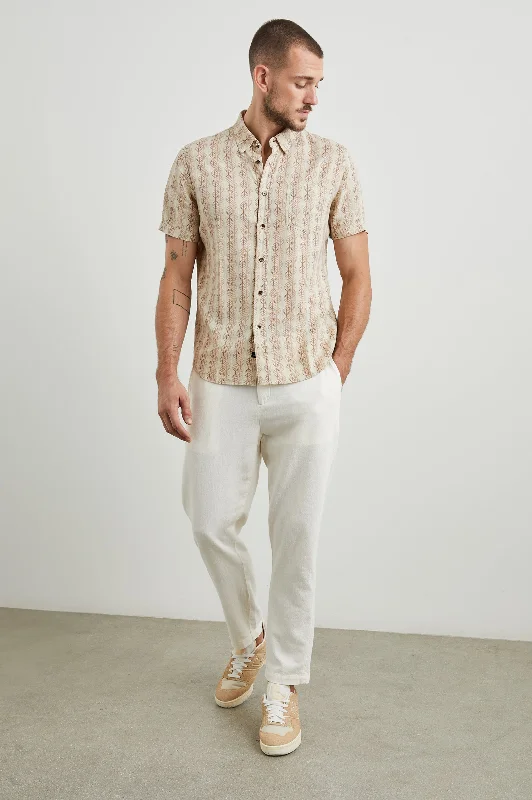 CARSON SHIRT - CHERUB SPRING OCHRE