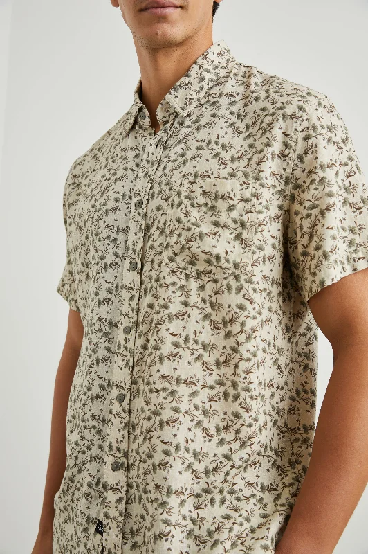 CARSON SHIRT - FLORAL FIELD GARDEN