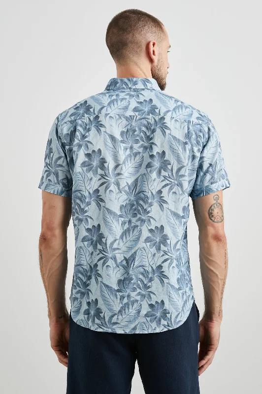 CARSON SHIRT - JUNGLE GARDEN REFLECTION