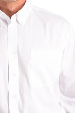 Men's Cinch Solid White Western Shirt