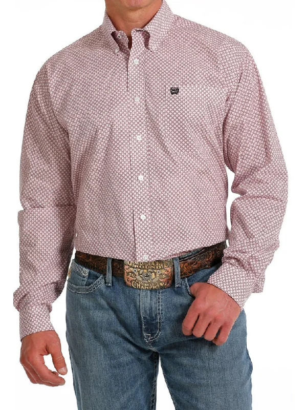 Cinch Long Sleeve Print Western Shirt