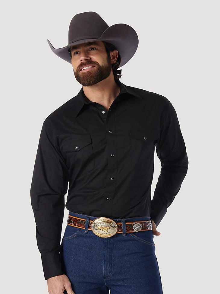 Wrangler Long Sleeve Snap Shirt