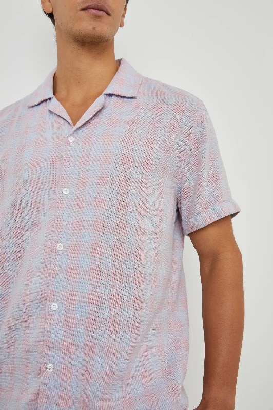 DRESDEN SHIRT - HOMESPUN ROUGE GINGHAM