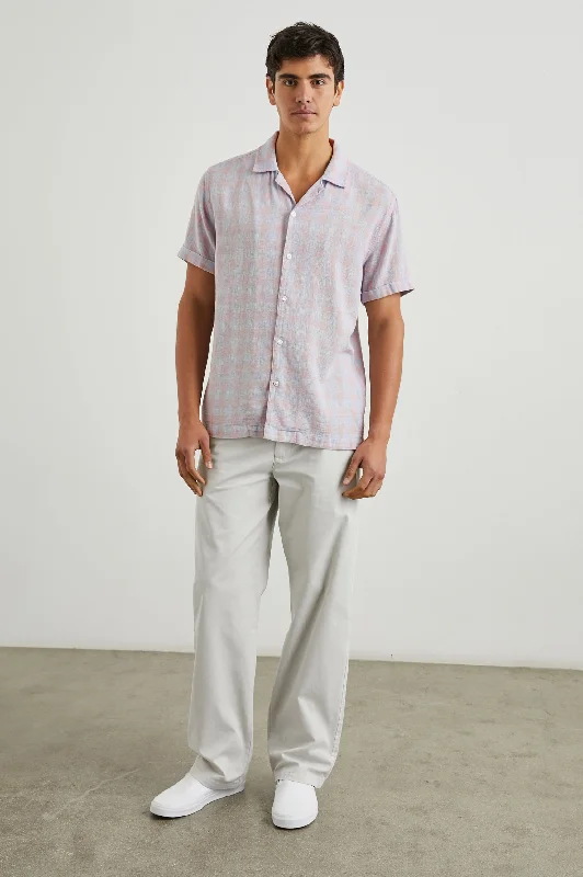 DRESDEN SHIRT - HOMESPUN ROUGE GINGHAM