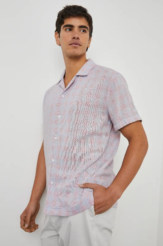 DRESDEN SHIRT - HOMESPUN ROUGE GINGHAM